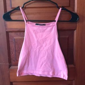 Pink Halter Top